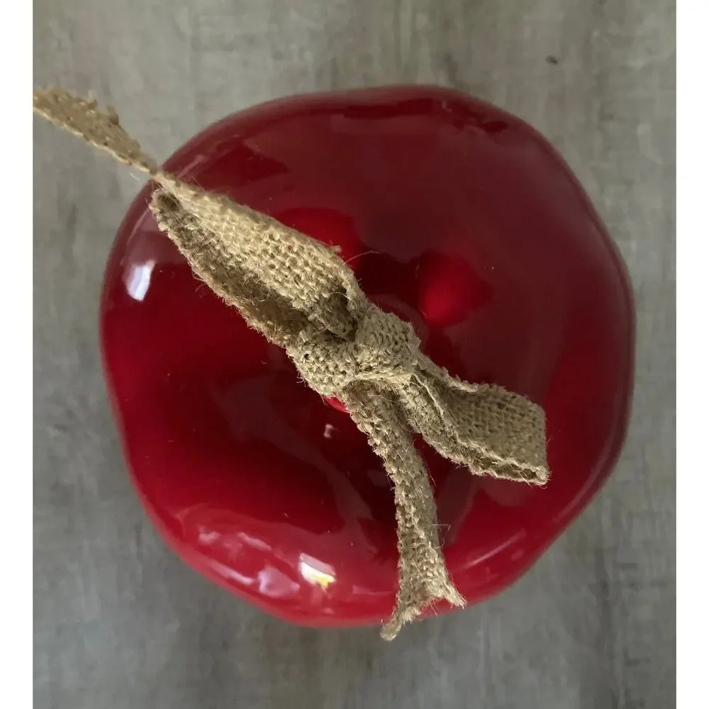 Rae Dunn Red Apple #1 Teacher Birdhouse